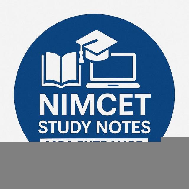Nimcet Study Notes (FREE) by ASR