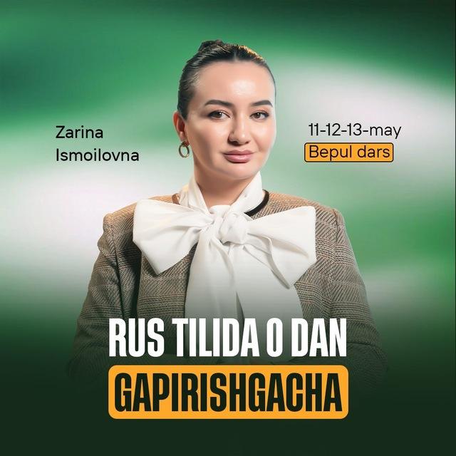 БУГУН 20:00!!! | БЕПУЛ ДАРС | ЗАРИНА ИСМОИЛОВНА