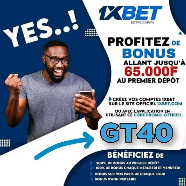 GT40 Pronos VIP | 1xBet CI🇨🇮