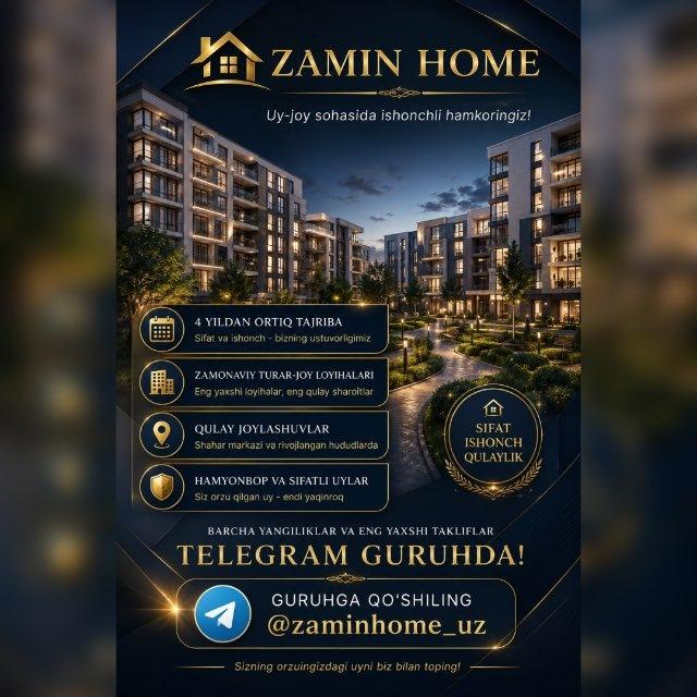Zamin_Home_Аренда 🏘квартира по всему Ташкент 🏦