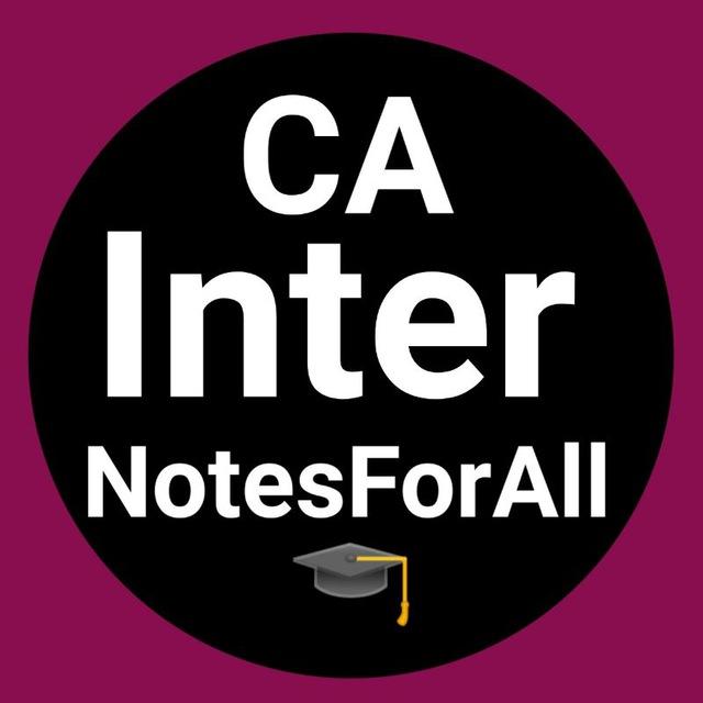 CA Inter NotesForAll