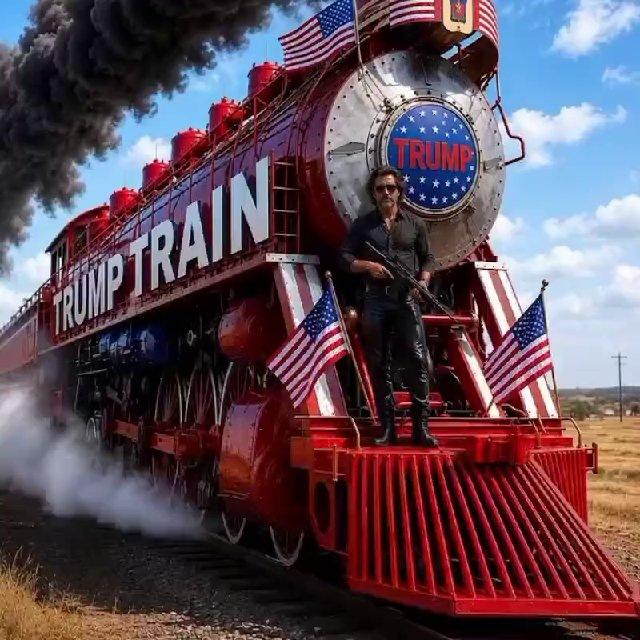 Trump train 🚂🚂
