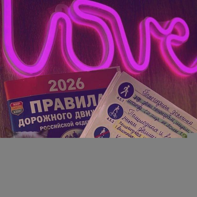 ✨Твоя репетиторша ПДД✨