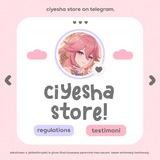 𓈒 ࣪ 𝅄 ♡ ciyesha–proof’s !