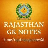 Rajasthan gk Notes