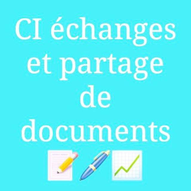 ÉCHANGE PÉDAGOGIQUE (fiches tous les cours disponibles)