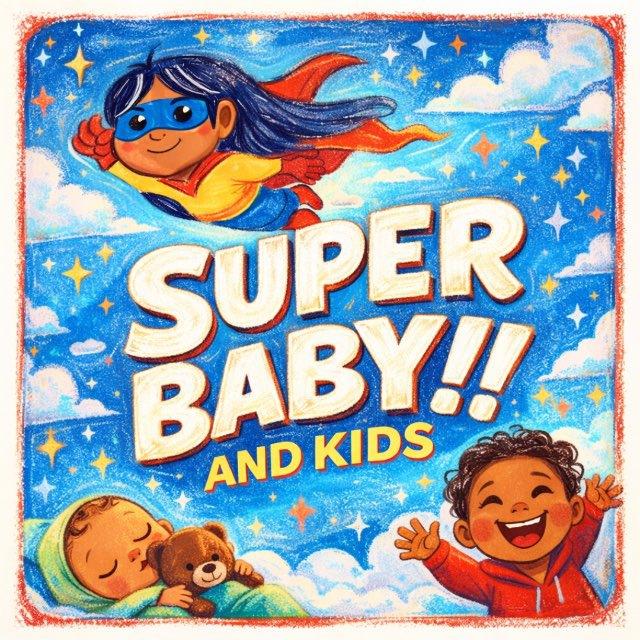 Super baby and kids 👧🏻👦🏻