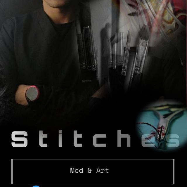 خياطة جراحية 🔦✂️Stitches&art 💜💜
