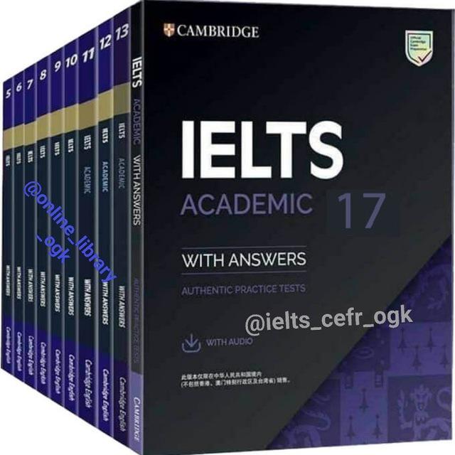 CAMBRIDGE IELTS BOOKS & MOCKS