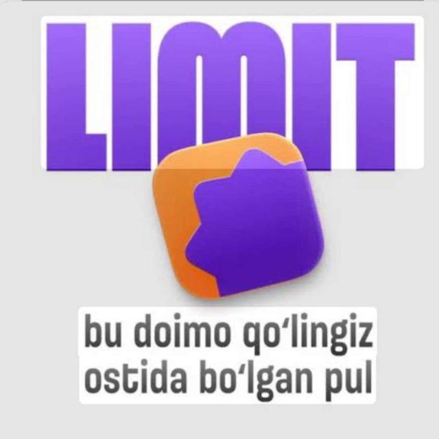 💁‍♀ Limit olish uchun