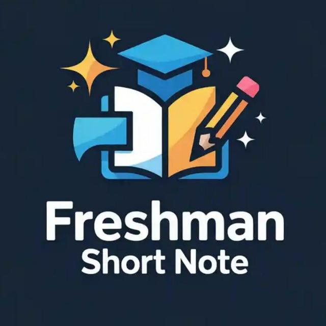 Freshman Shortnote 📖
