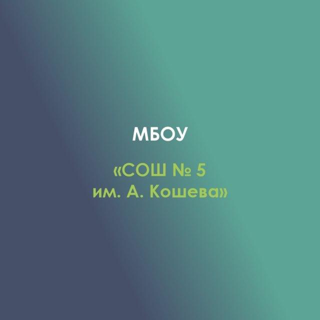 МБОУ СОШ5 а.Блечепсин