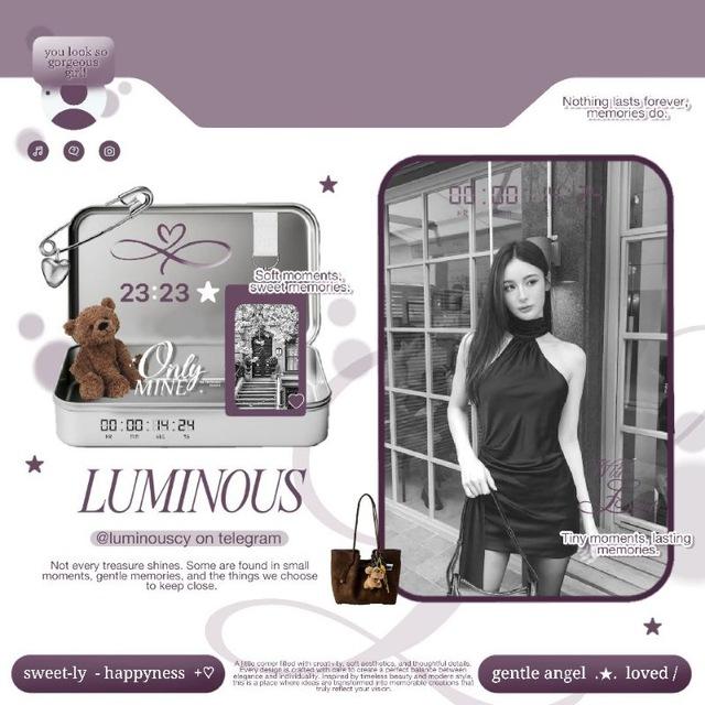 ✷ .. LUMINÖUS SCENERY