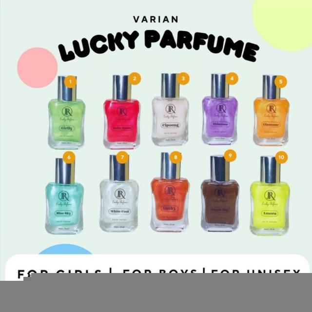 LUCKY PARFUME MATERI IKLAN