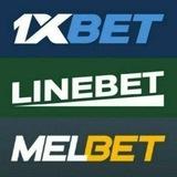 1XBET LINEBET MELBET DEMO HISOBLAR