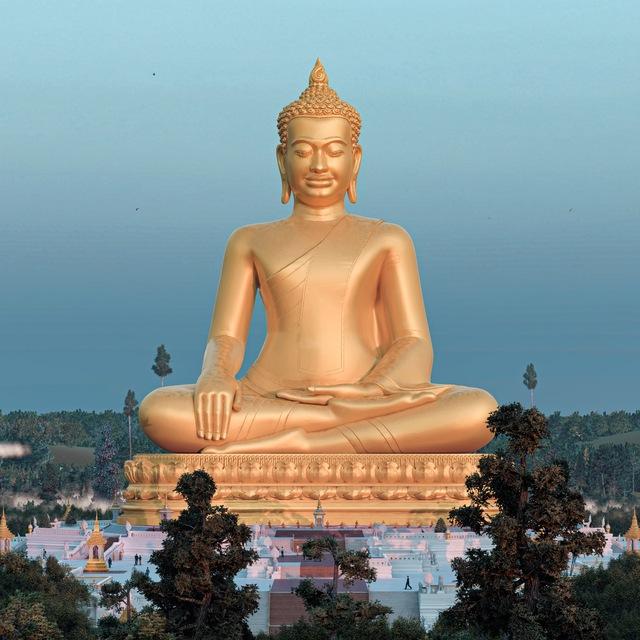ព្រះពុទ្ធប្បដិមាកម្ពស់ ១០៨ ម៉ែត្រលើភ្នំបូកគោ