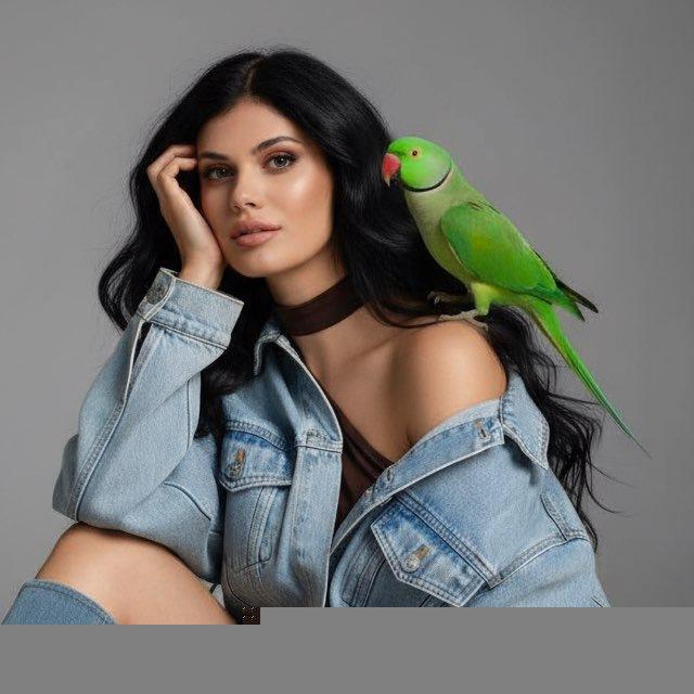 Эльвира 👸🏻 и Попугай Ричи 🦜