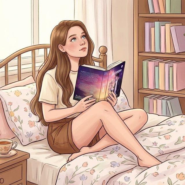 С книгой наедине 🌸
