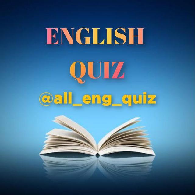ENGLISH QUIZ 🏆