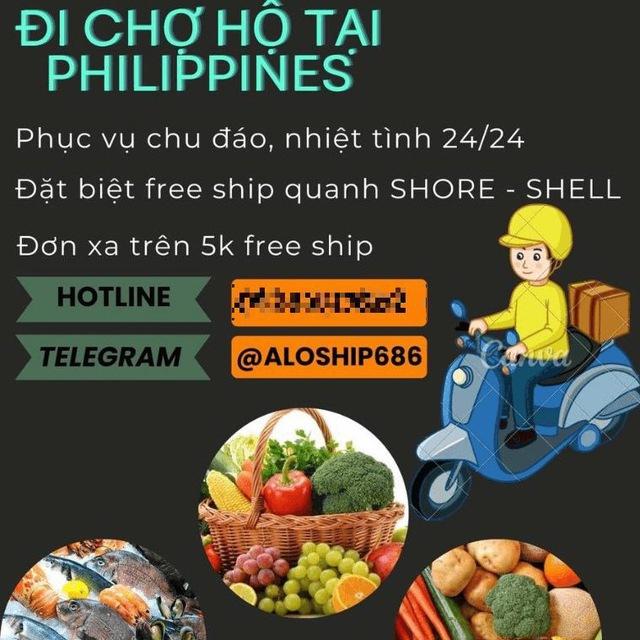 ĐI CHỢ HỘ UY TÍN TẠI PHILIPPINS