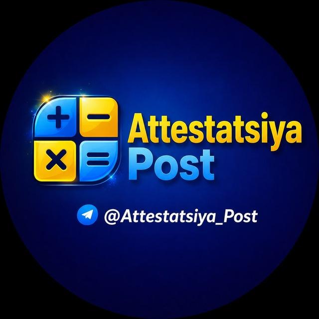 UZB MATEMATIKA ATTESTATSIYA