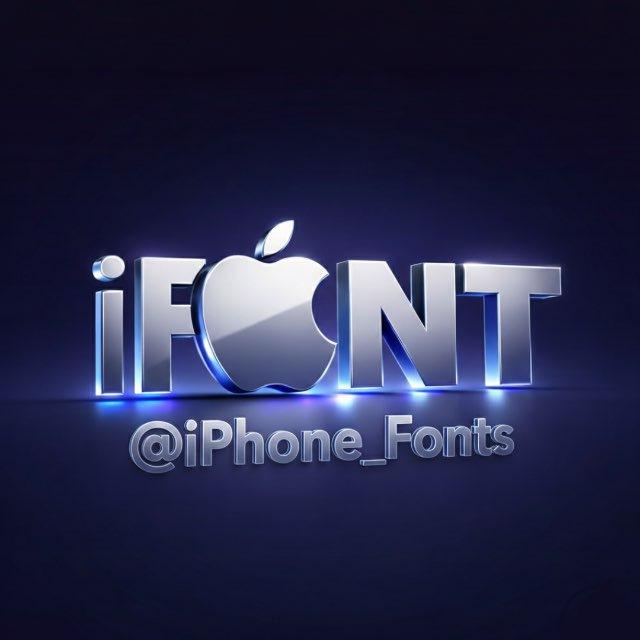 فونت آیفون | iPhone Font