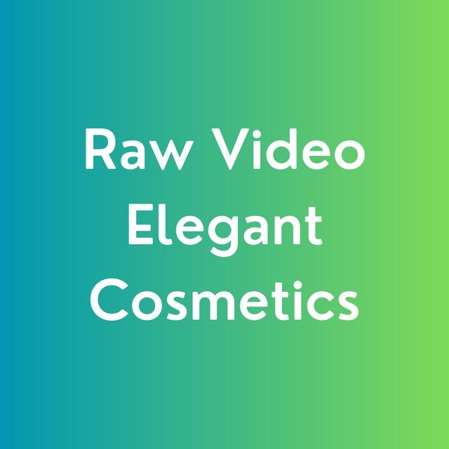 Elegant Cosmetics - Raw Video