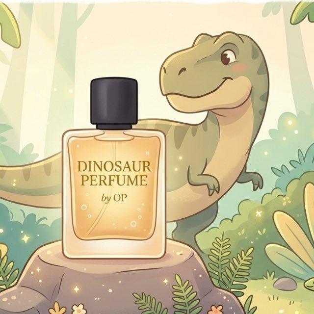 Dinosaur perfume by OP