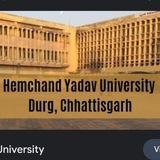 Durg University Hemchand Yadav VISHWAVIDYALAYA