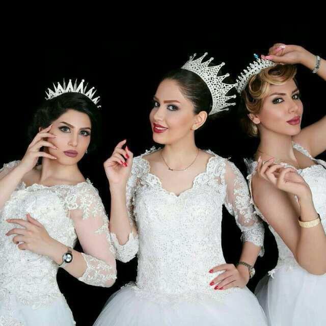 👑تاج وگل عروس🌹
