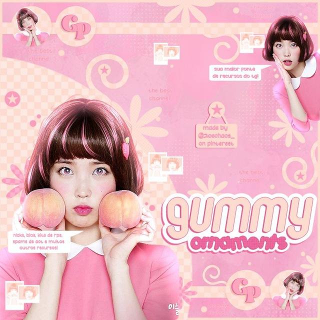 gummy ornaments 🐷 ♡ !