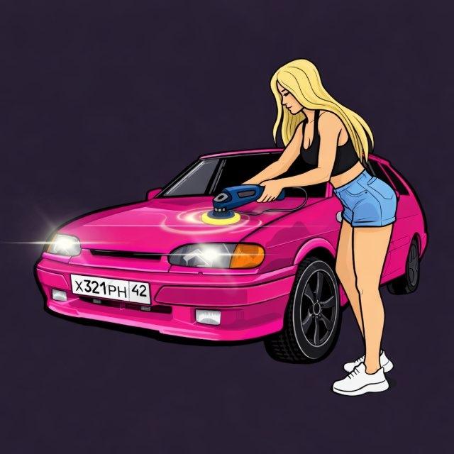 PINK CAR DETAILING🩷