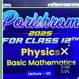 Physics lecture parishram