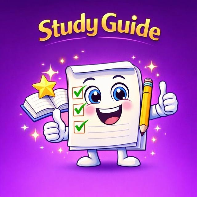 Study Guide🥇