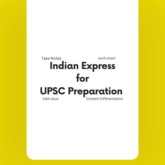Indian Express for UPSC by CSE Topper