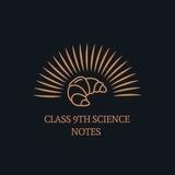 class 9th science notes
