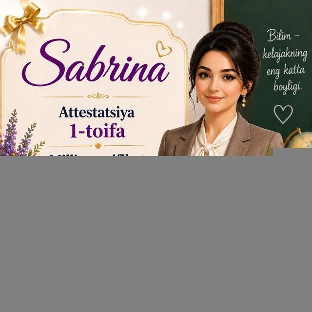 💥SABRINA SALIMOVA BILAN