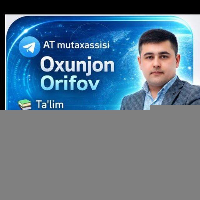 Oxunjon_Orifov official
