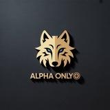 ALPHA ONLY 😎