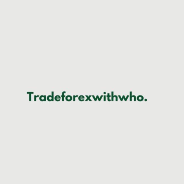 Tradeforexwithwho