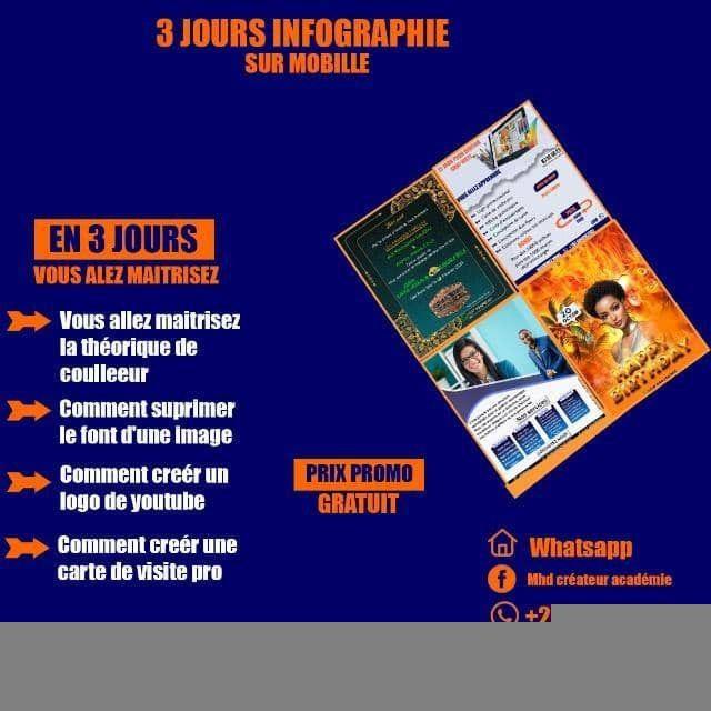 Formation gratuite en infographie et montage vidéo