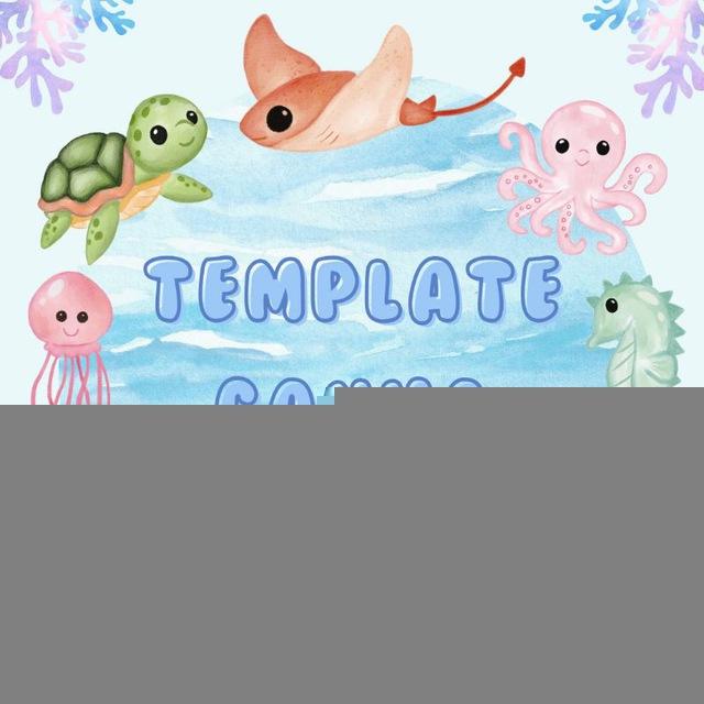 template canva (ू•ᴗ•ू❁)