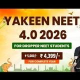 Yakeen NEET 1.0 BATCH PW