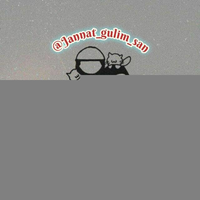 Jannat gulim! 🥰