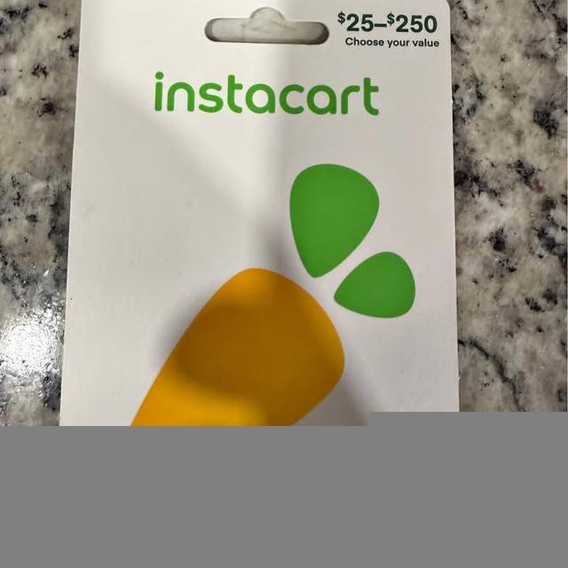 GiftCards instacart