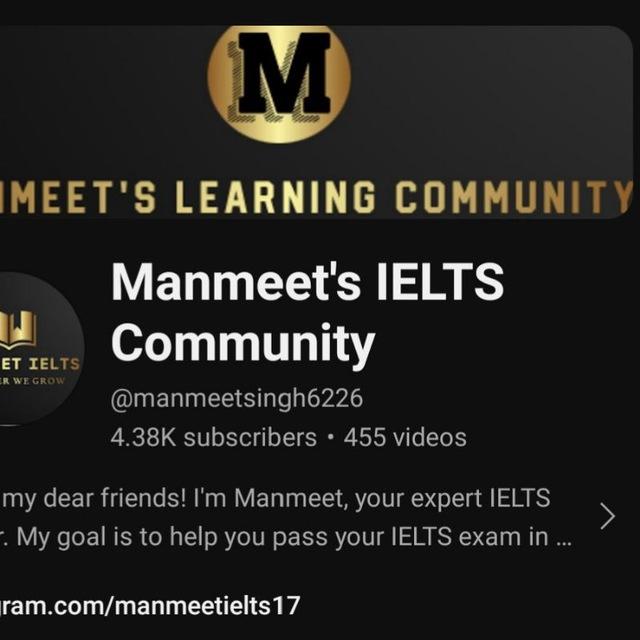 IELTS Preparation by Manmeet