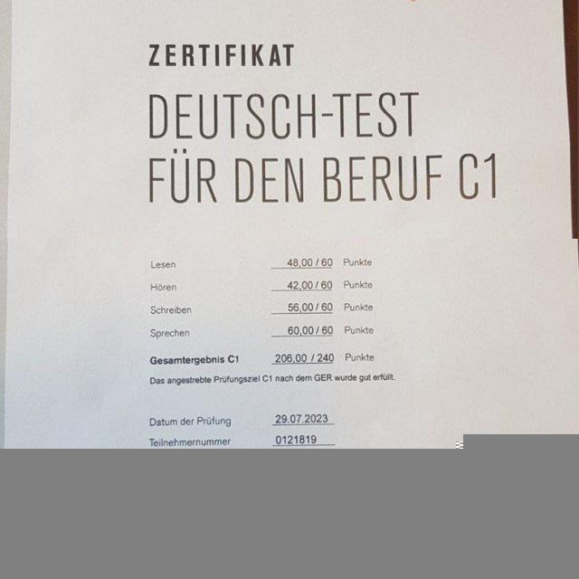 Deutsch 🇩🇪B2-C2