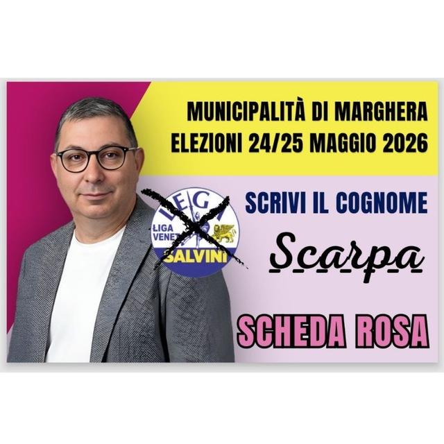 Scarpa Massimiliano - candidato Municipalità Marghera