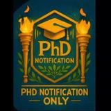 PHD NOTIFICATION ONLY
