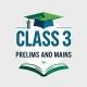Class 3 Prelims and mains 📚